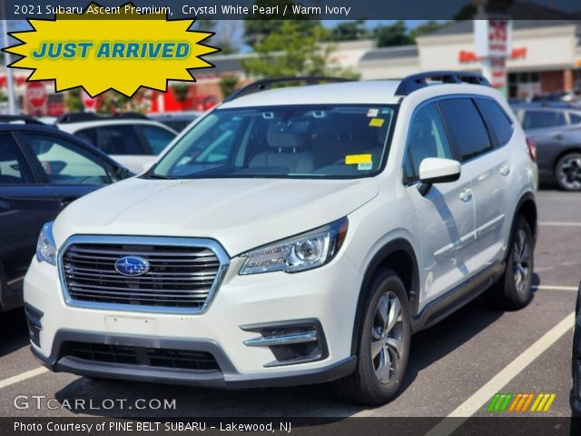 2021 Subaru Ascent Premium in Crystal White Pearl