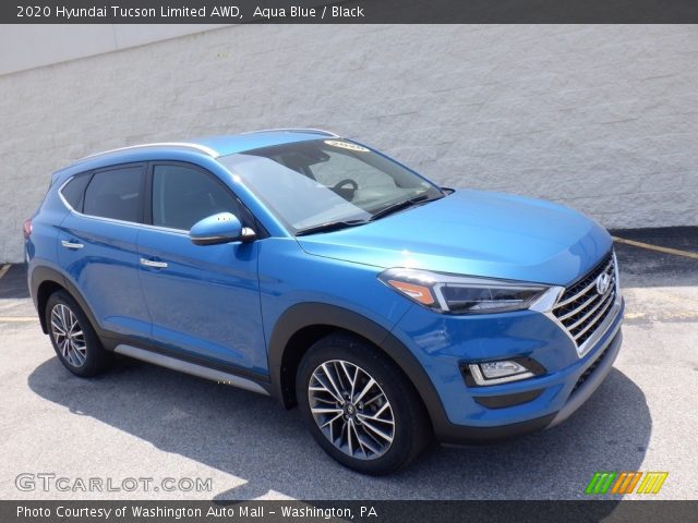 2020 Hyundai Tucson Limited AWD in Aqua Blue