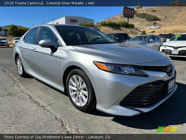 2018 Toyota Camry LE in Celestial Silver Metallic