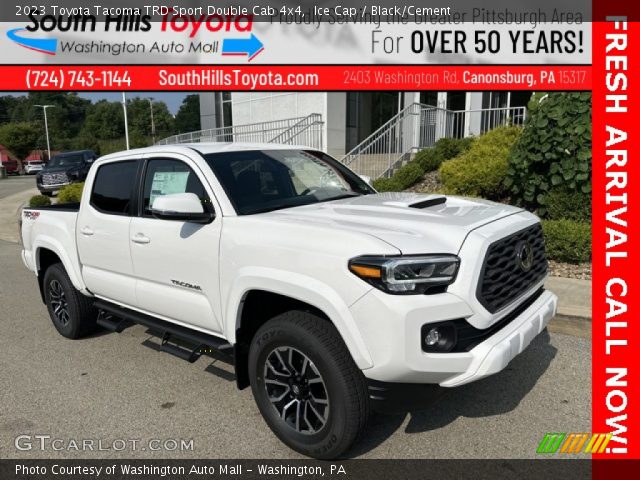 2023 Toyota Tacoma TRD Sport Double Cab 4x4 in Ice Cap