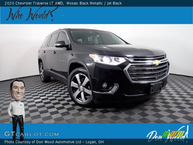 2020 Chevrolet Traverse LT AWD in Mosaic Black Metallic