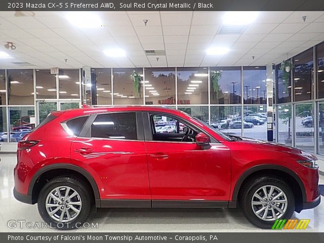 2023 Mazda CX-5 S Preferred AWD in Soul Red Crystal Metallic