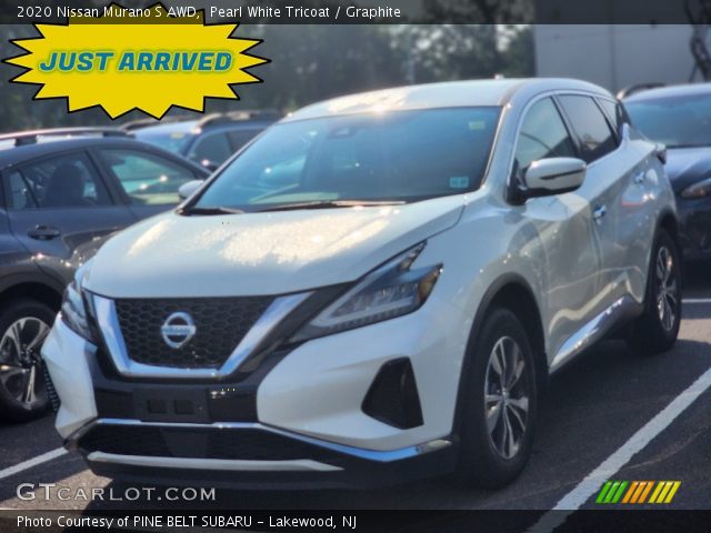 2020 Nissan Murano S AWD in Pearl White Tricoat