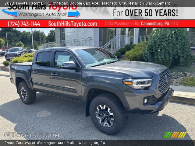 2023 Toyota Tacoma TRD Off Road Double Cab 4x4 in Magnetic Gray Metallic