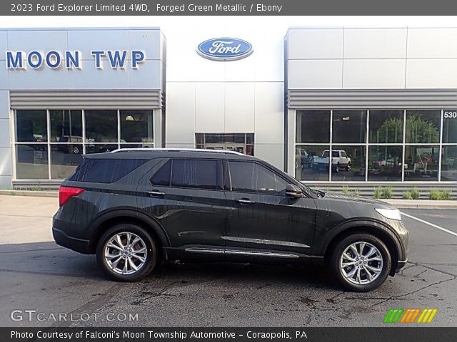 2023 Ford Explorer Limited 4WD in Forged Green Metallic