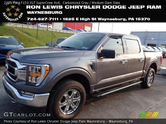 2021 Ford F150 XLT SuperCrew 4x4 in Carbonized Gray