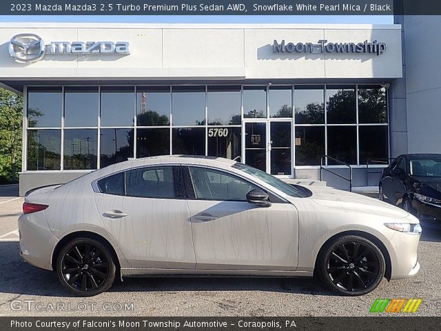 2023 Mazda Mazda3 2.5 Turbo Premium Plus Sedan AWD in Snowflake White Pearl Mica