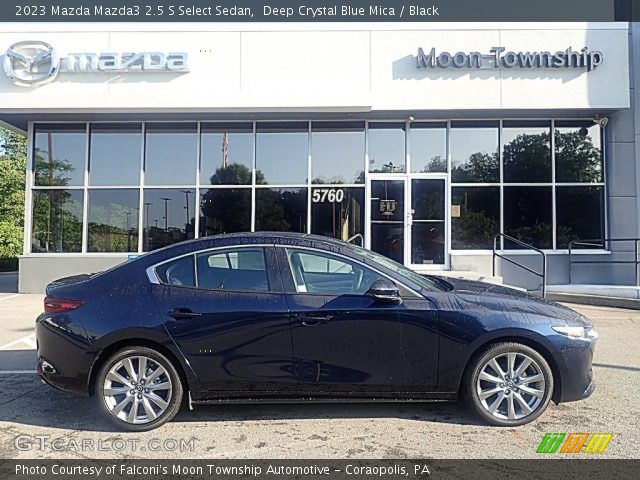 2023 Mazda Mazda3 2.5 S Select Sedan in Deep Crystal Blue Mica