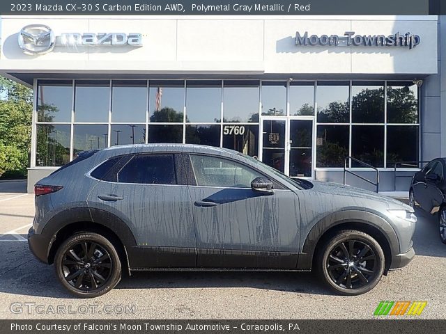 2023 Mazda CX-30 S Carbon Edition AWD in Polymetal Gray Metallic