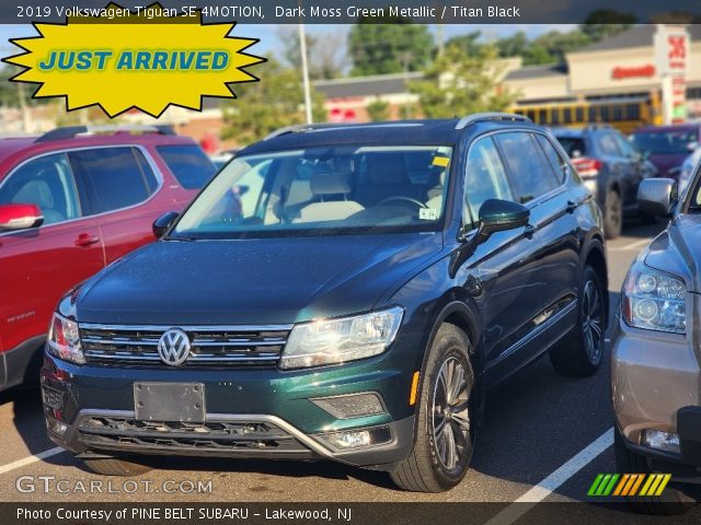 2019 Volkswagen Tiguan SE 4MOTION in Dark Moss Green Metallic
