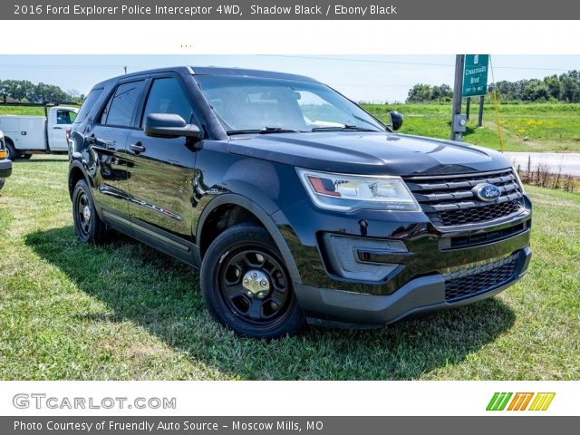 2016 Ford Explorer Police Interceptor 4WD in Shadow Black