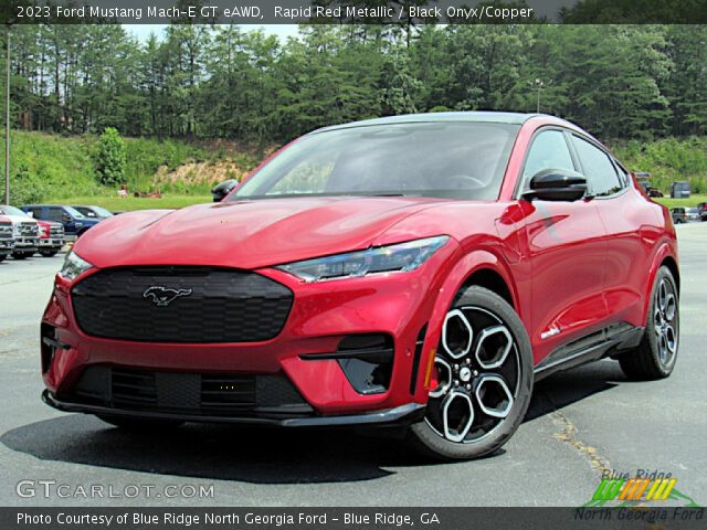 2023 Ford Mustang Mach-E GT eAWD in Rapid Red Metallic