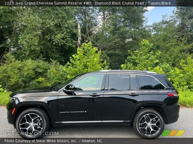2023 Jeep Grand Cherokee Summit Reserve 4WD in Diamond Black Crystal Pearl