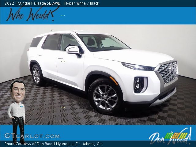 2022 Hyundai Palisade SE AWD in Hyper White