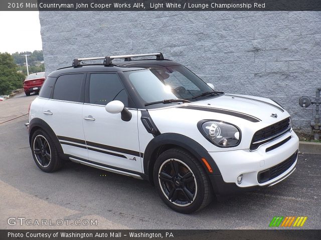 2016 Mini Countryman John Cooper Works All4 in Light White