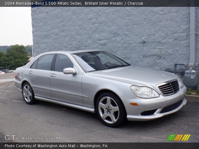 2004 Mercedes-Benz S 500 4Matic Sedan in Brilliant Silver Metallic