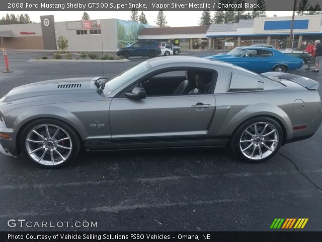 2008 Ford Mustang Shelby GT500 Super Snake in Vapor Silver Metallic