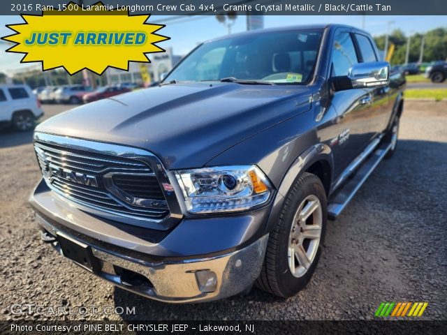 2016 Ram 1500 Laramie Longhorn Crew Cab 4x4 in Granite Crystal Metallic