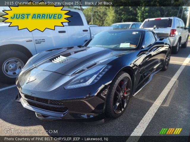 2015 Chevrolet Corvette Stingray Coupe Z51 in Black