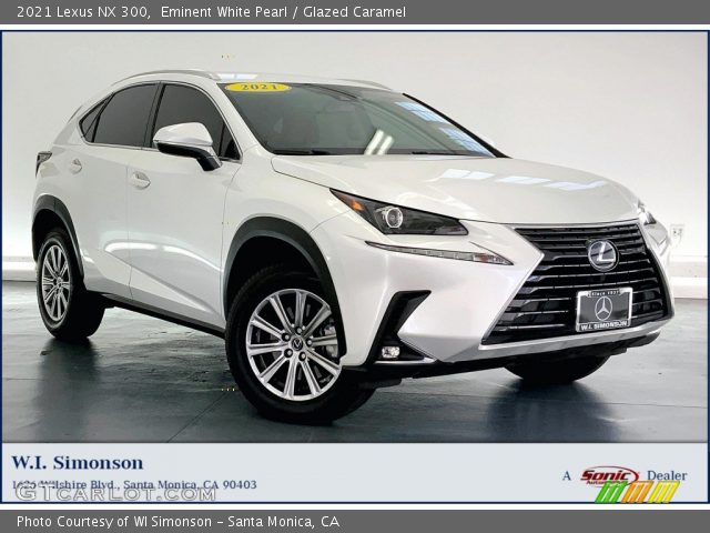 2021 Lexus NX 300 in Eminent White Pearl