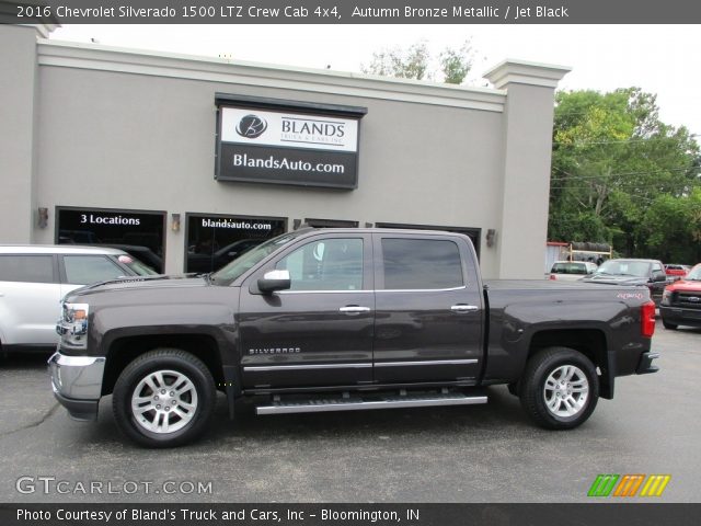 2016 Chevrolet Silverado 1500 LTZ Crew Cab 4x4 in Autumn Bronze Metallic