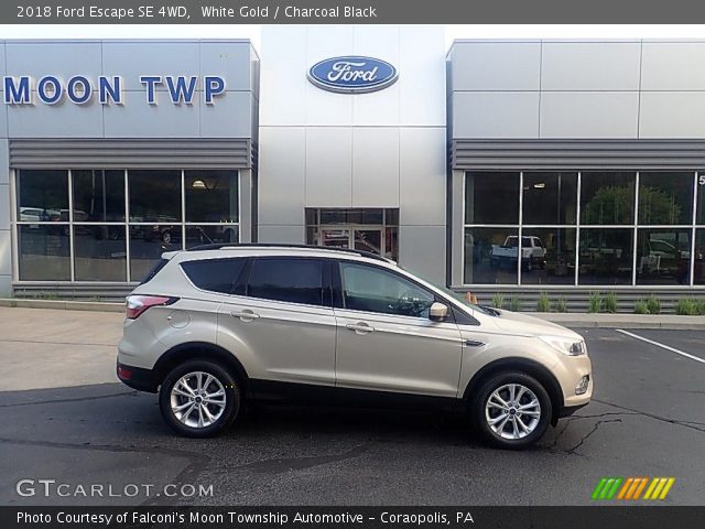 2018 Ford Escape SE 4WD in White Gold