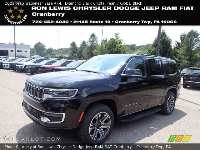 2023 Jeep Wagoneer Base 4x4 in Diamond Black Crystal Pearl