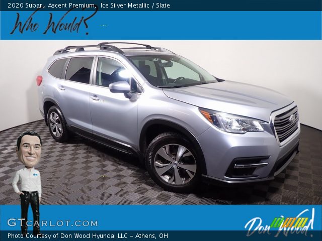2020 Subaru Ascent Premium in Ice Silver Metallic