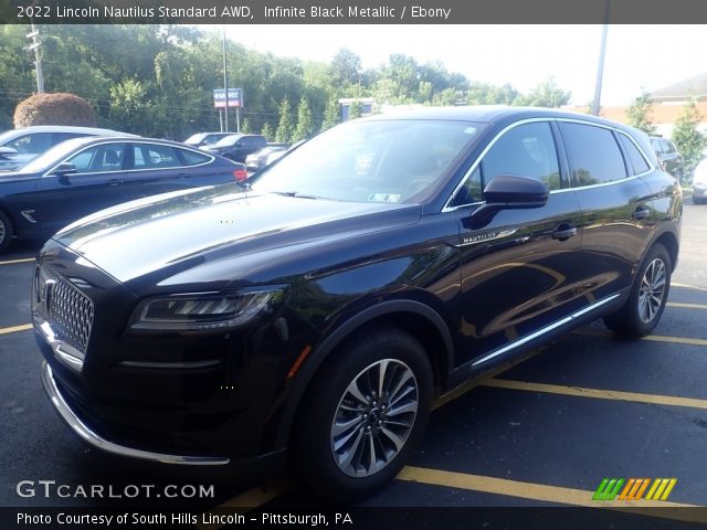 2022 Lincoln Nautilus Standard AWD in Infinite Black Metallic