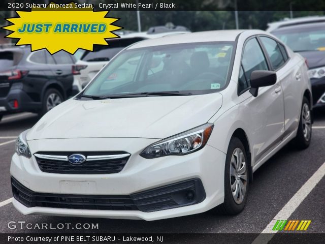 2020 Subaru Impreza Sedan in Crystal White Pearl