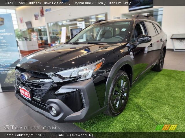 2024 Subaru Outback Onyx Edition XT in Crystal Black Silica