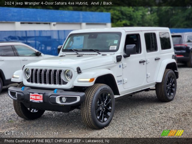 2024 Jeep Wrangler 4-Door Sahara 4xe Hybrid in Anvil