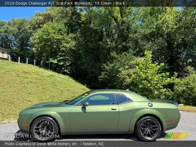 2019 Dodge Challenger R/T Scat Pack Widebody in F8 Green