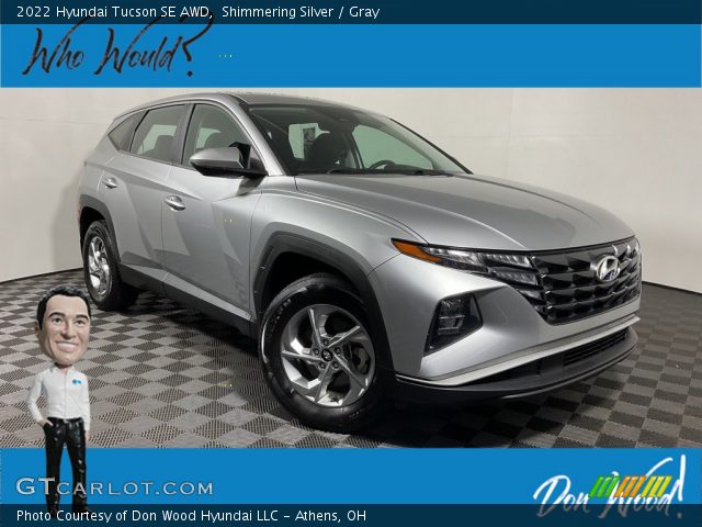 2022 Hyundai Tucson SE AWD in Shimmering Silver