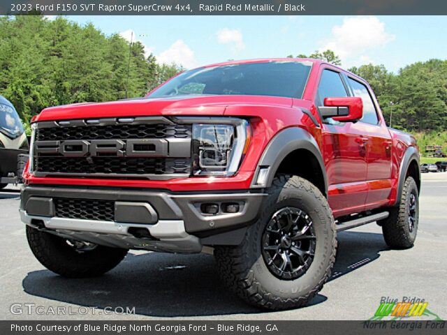 2023 Ford F150 SVT Raptor SuperCrew 4x4 in Rapid Red Metallic