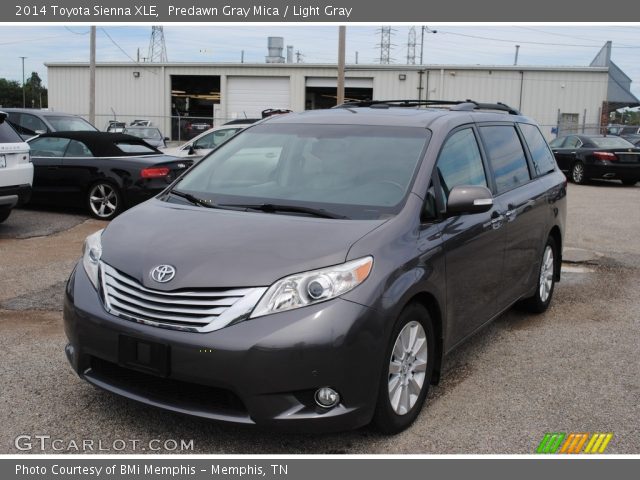 2014 Toyota Sienna XLE in Predawn Gray Mica