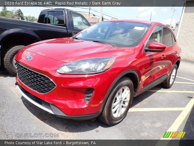 2020 Ford Escape SE 4WD in Rapid Red Metallic