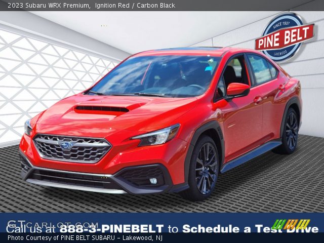 2023 Subaru WRX Premium in Ignition Red