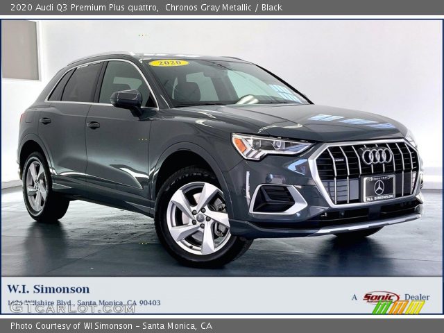 2020 Audi Q3 Premium Plus quattro in Chronos Gray Metallic