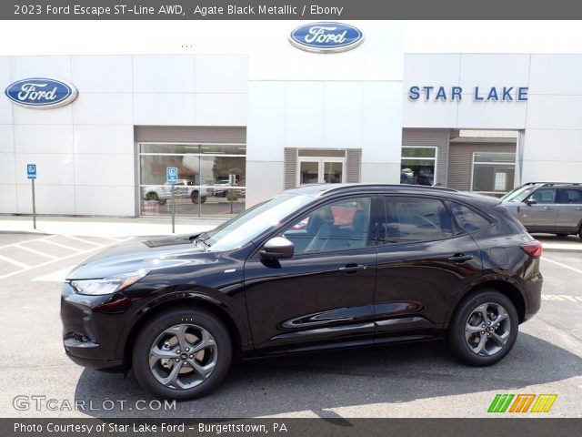 2023 Ford Escape ST-Line AWD in Agate Black Metallic