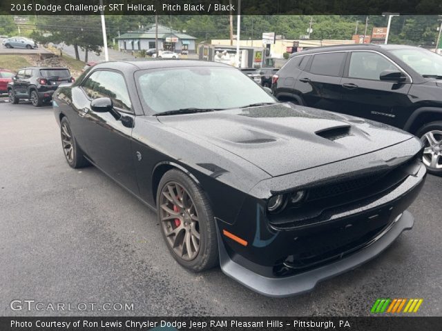 2016 Dodge Challenger SRT Hellcat in Pitch Black