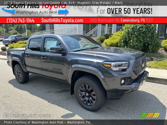 2023 Toyota Tacoma Limited Double Cab 4x4 in Magnetic Gray Metallic