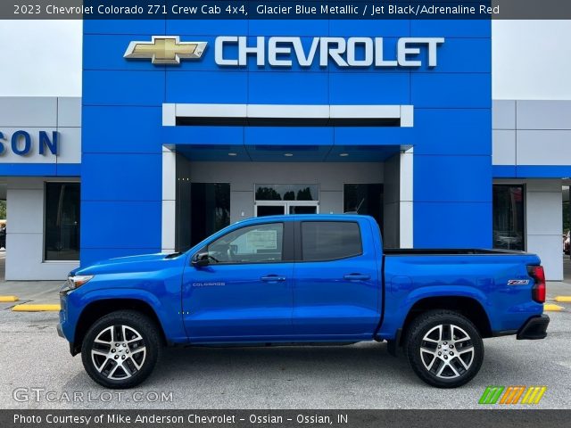 2023 Chevrolet Colorado Z71 Crew Cab 4x4 in Glacier Blue Metallic