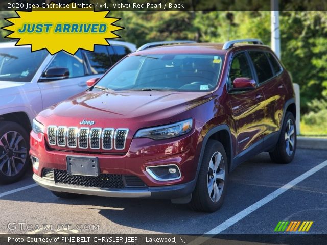 2020 Jeep Cherokee Limited 4x4 in Velvet Red Pearl