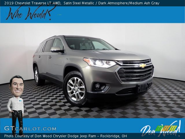 2019 Chevrolet Traverse LT AWD in Satin Steel Metallic