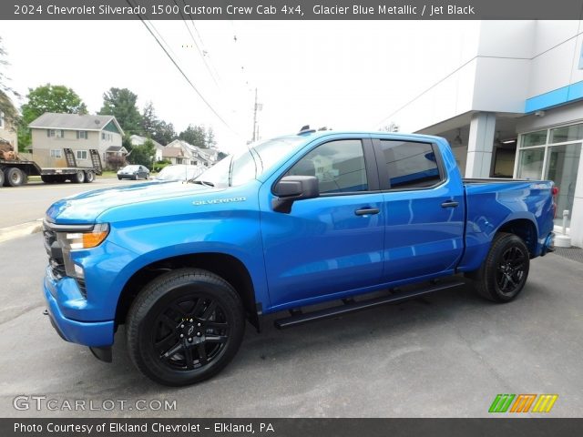 2024 Chevrolet Silverado 1500 Custom Crew Cab 4x4 in Glacier Blue Metallic