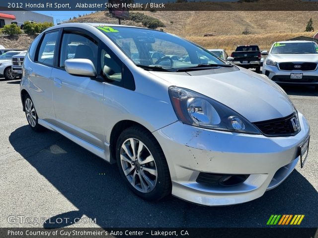 2012 Honda Fit Sport in Alabaster Silver Metallic