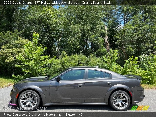 2023 Dodge Charger SRT Hellcat Widebody Jailbreak in Granite Pearl