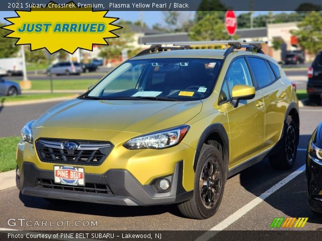 2021 Subaru Crosstrek Premium in Plasma Yellow Pearl
