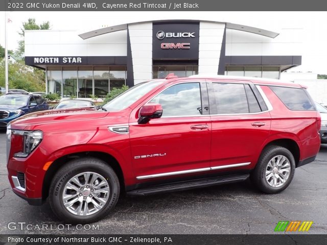 2022 GMC Yukon Denali 4WD in Cayenne Red Tintcoat